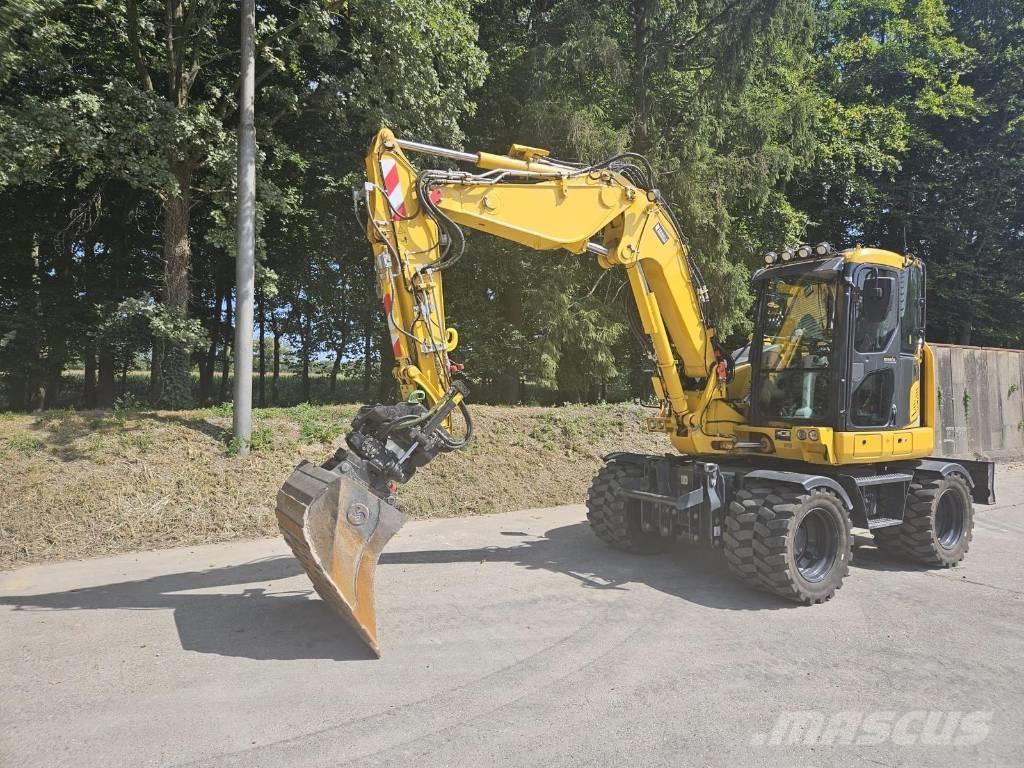 Komatsu PW 98 MR-11 Ratiniai ekskavatoriai