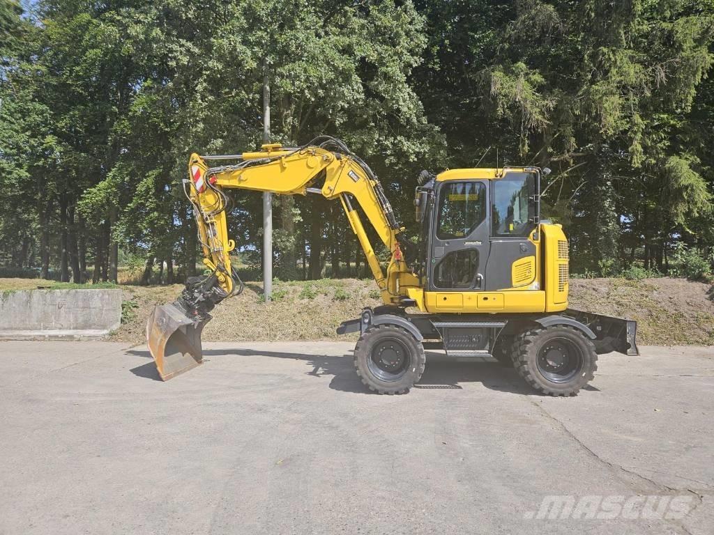 Komatsu PW 98 MR-11 Ratiniai ekskavatoriai