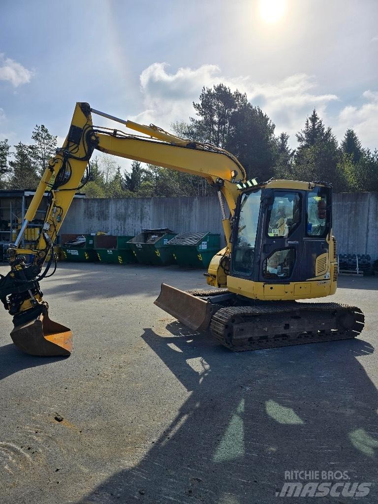 Komatsu Pc 78us-10 Vidutinės galios ekskavatoriai 7-12 t