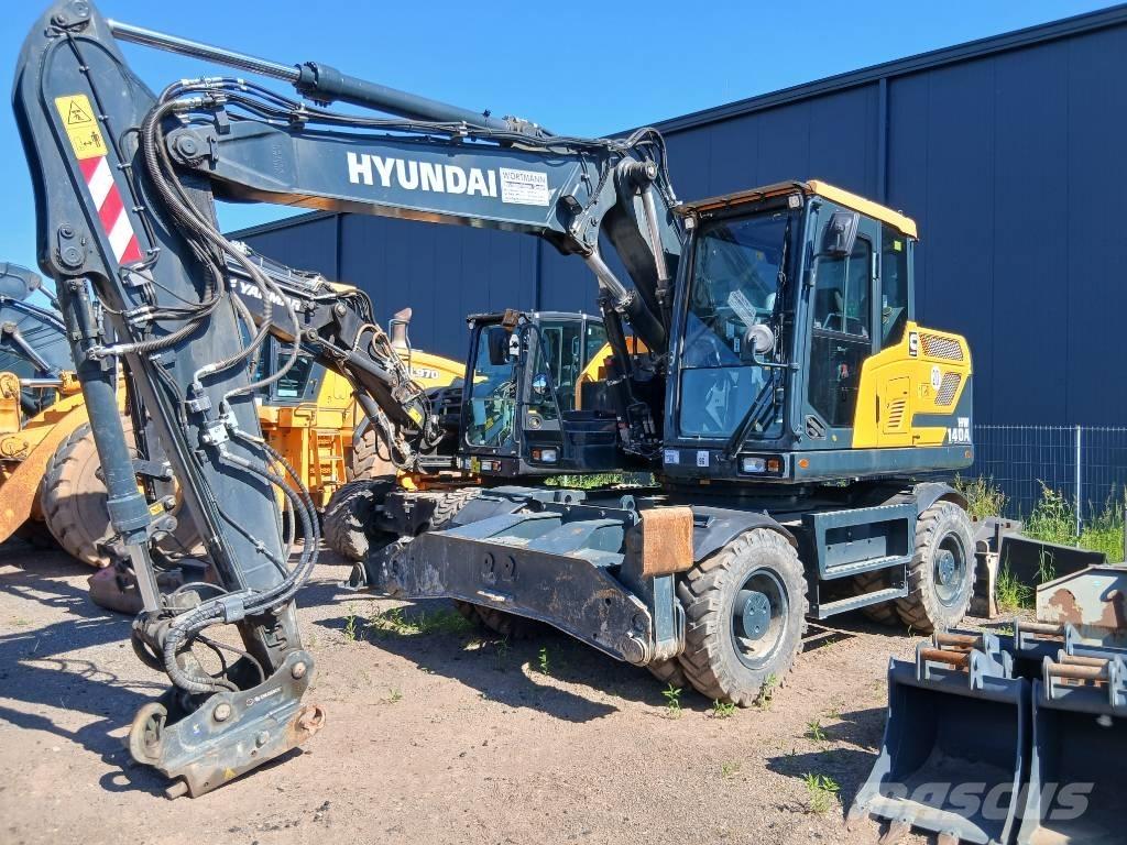 Hyundai HW 145 Ratiniai ekskavatoriai