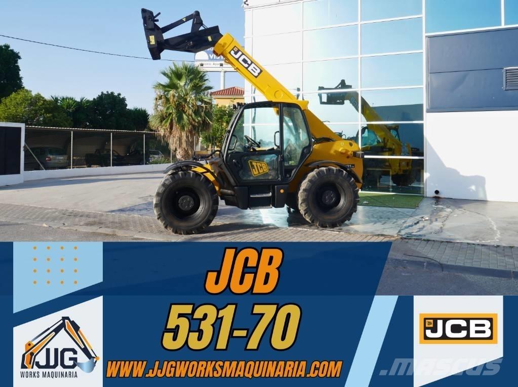 JCB 531-70 Teleskopiniai krautuvai
