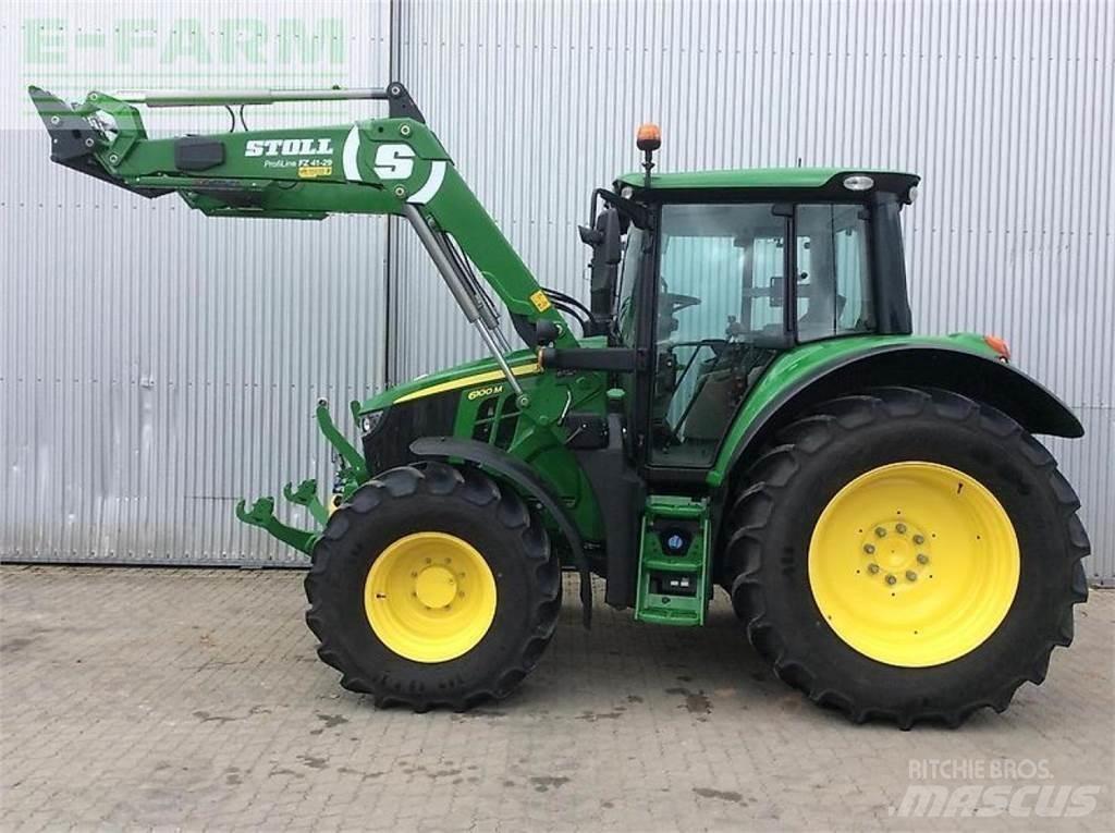 John Deere 6100 m Traktoriai