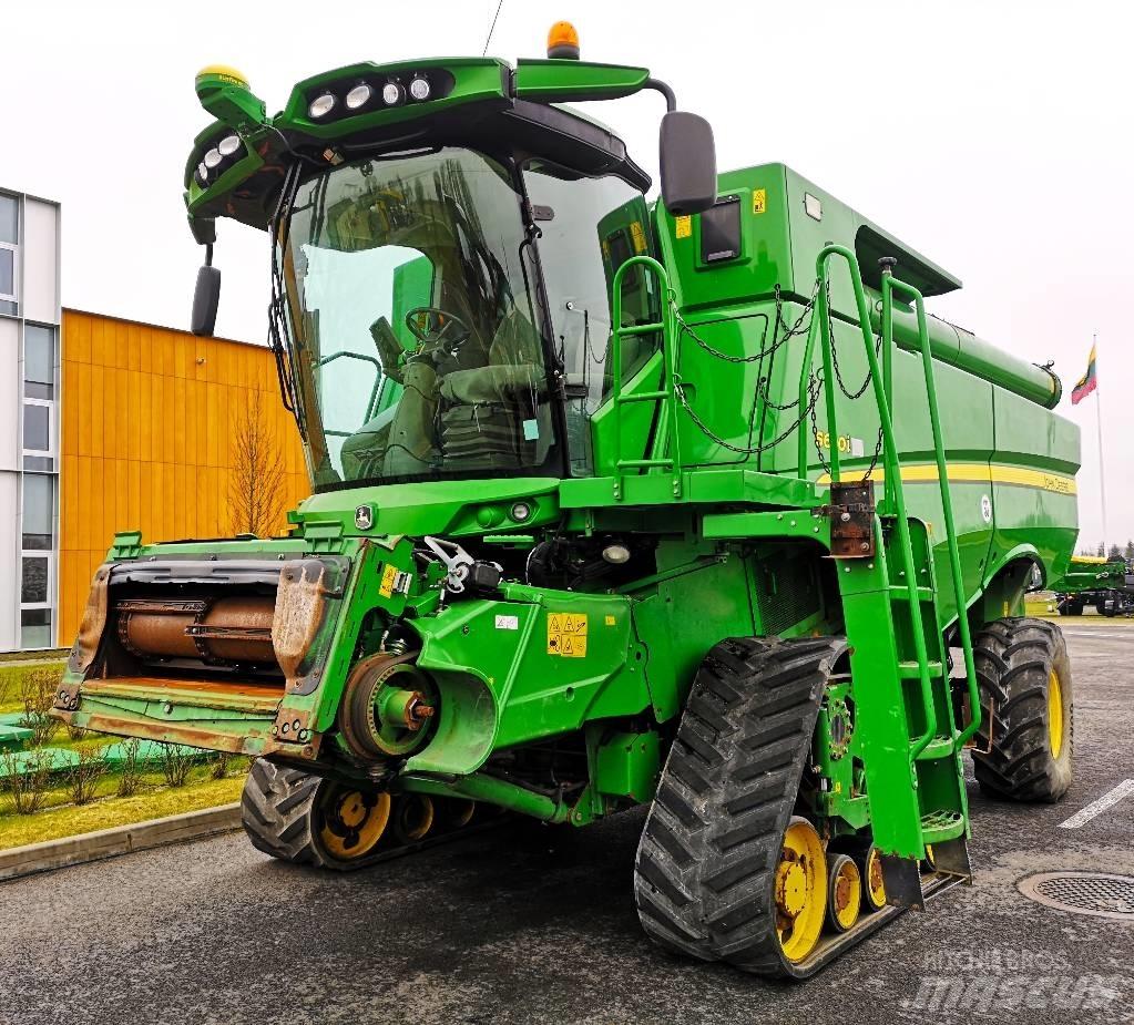 John Deere S 690 i Derliaus nuėmimo kombainai