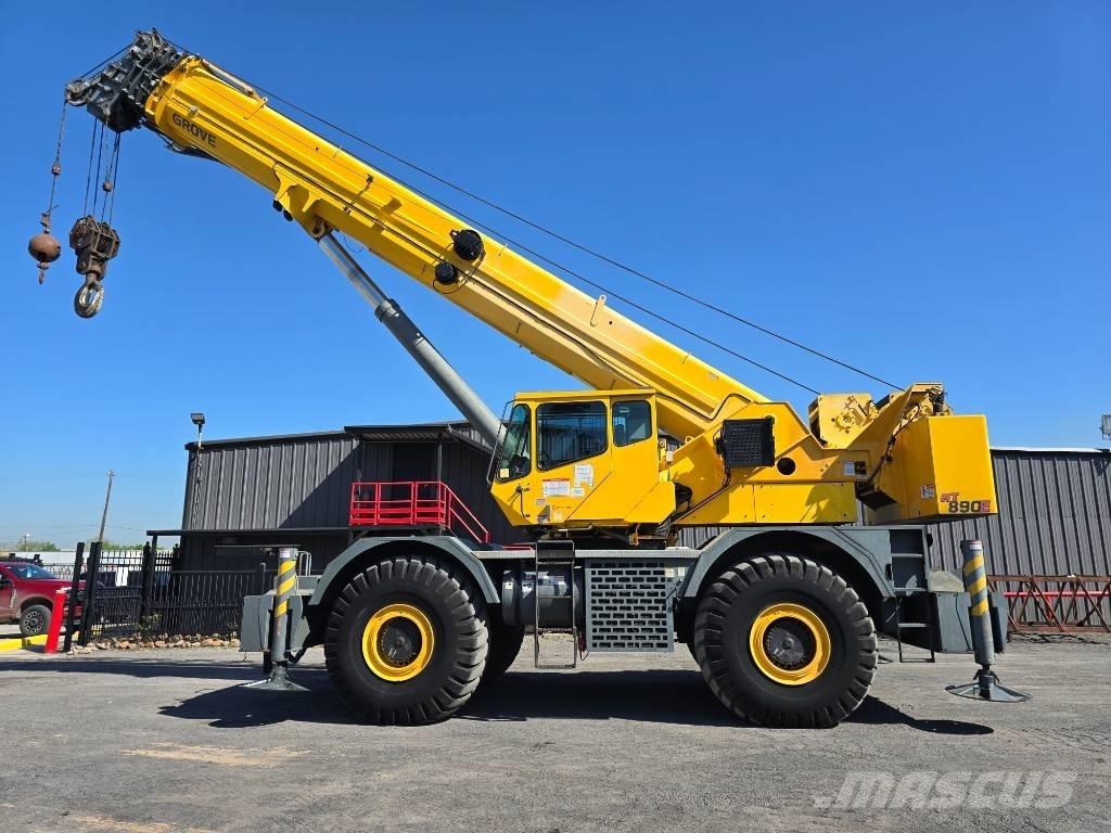 Grove RT 890 E Neapdoroto reljefo kranai