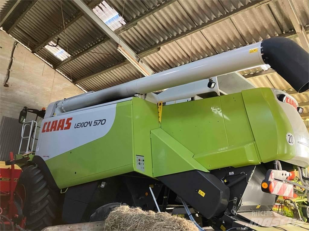 CLAAS Lexion 570 Derliaus nuėmimo kombainai