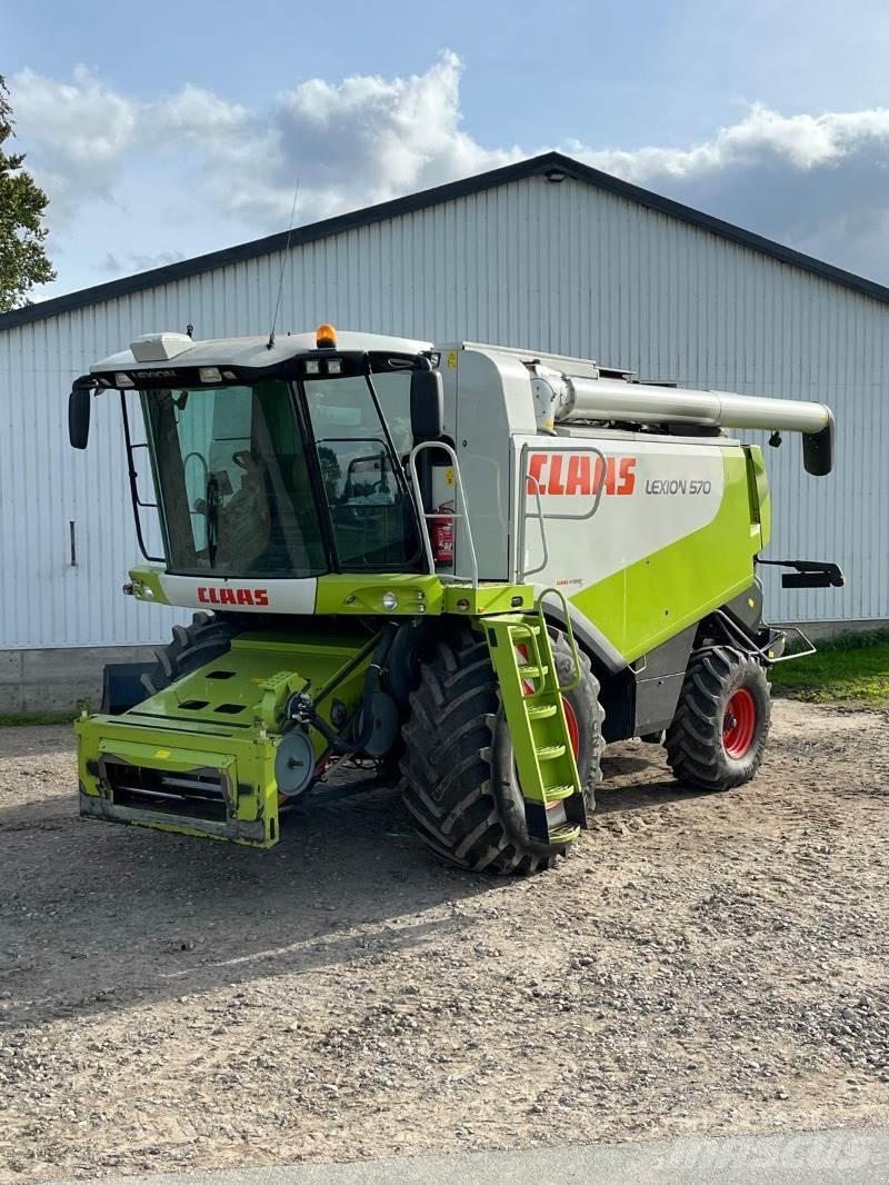 CLAAS Lexion 570 Derliaus nuėmimo kombainai