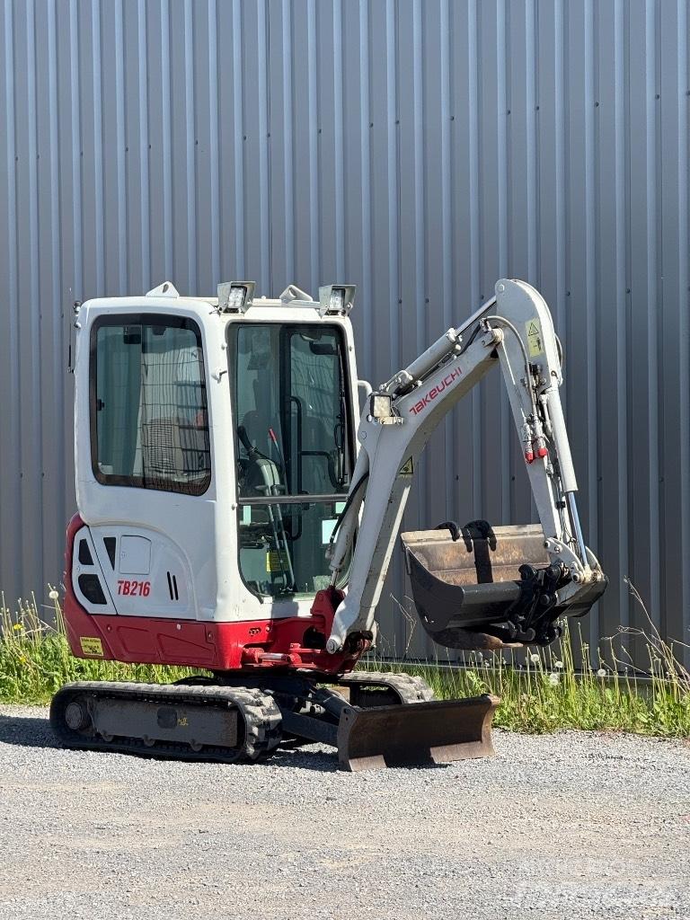 Takeuchi TB 216 Mini ekskavatoriai < 7 t