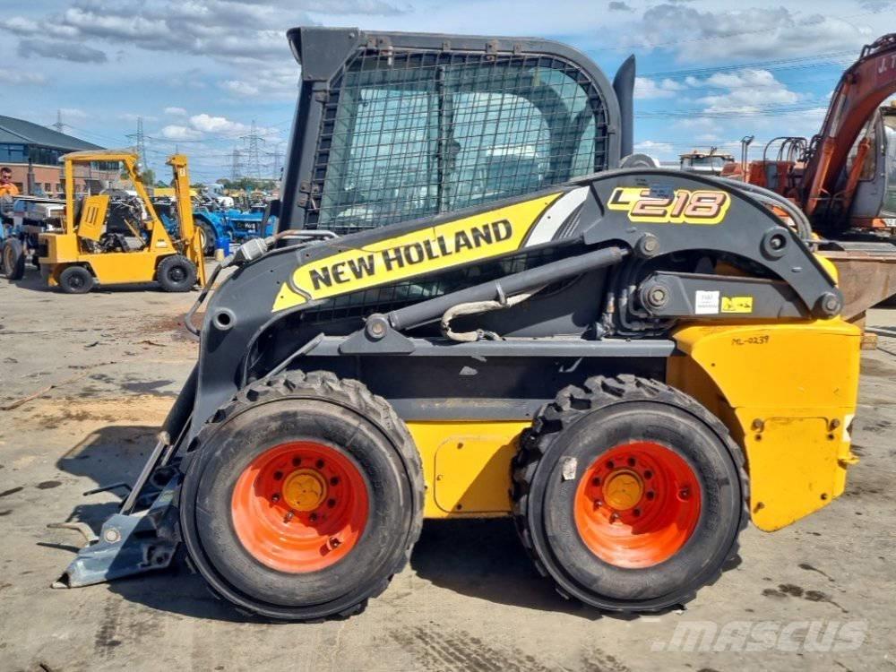 New Holland L 218 Krautuvai su šoniniu pasukimu