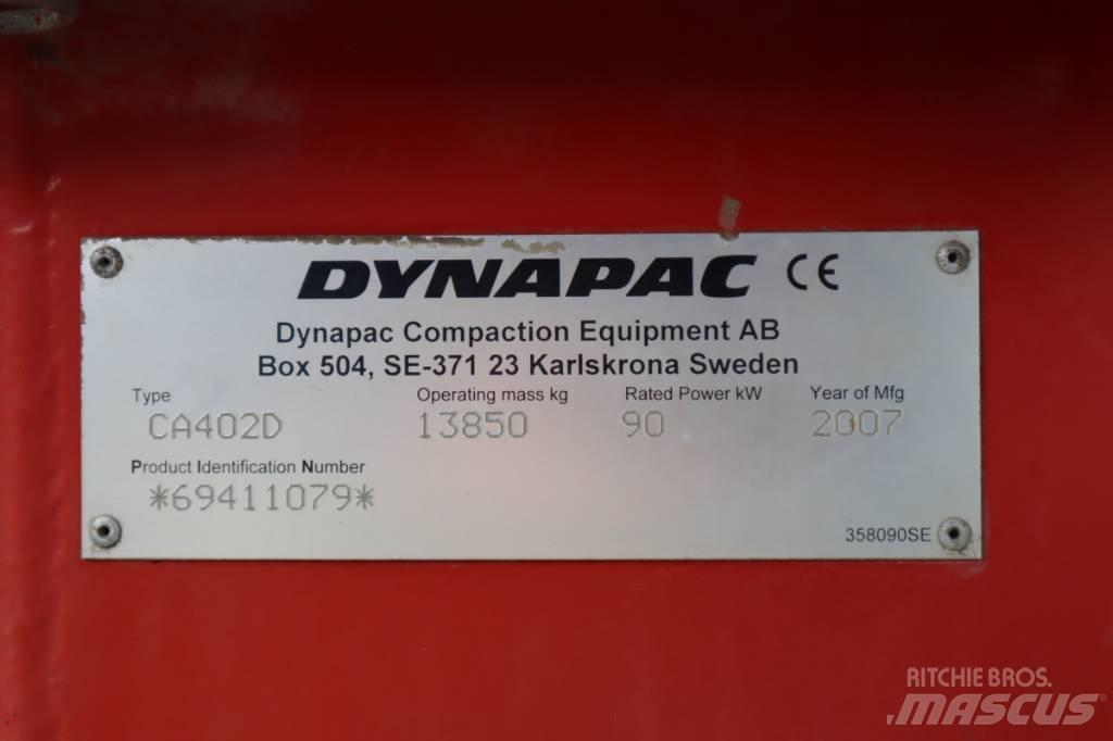 Dynapac CA402D Vieno būgno volai
