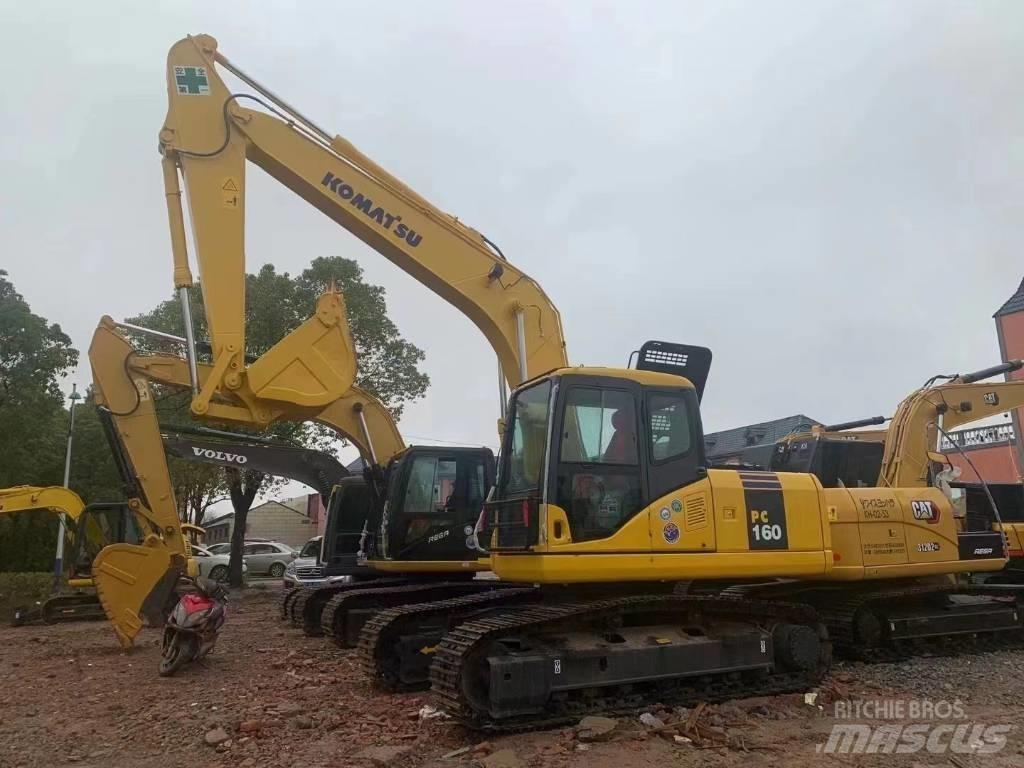 Komatsu PC 160 Vikšriniai ekskavatoriai
