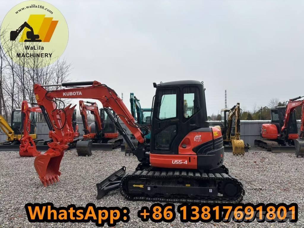 Kubota U 55-4 Mini ekskavatoriai < 7 t