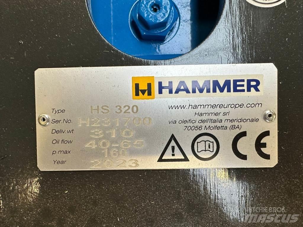 Hammer HS320 Hidrauliniai kūjai / Trupintuvai