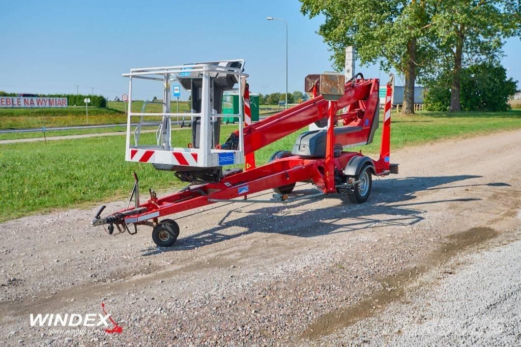 Dino 150 T Ant priekabų montuojamos kėlimo platformos