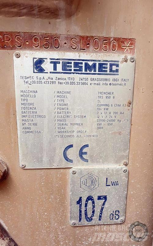 Tesmec TRS950 Tranšėjų ekskavatoriai