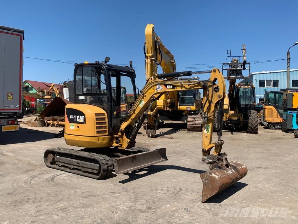 CAT 302.7 D CR Mini ekskavatoriai < 7 t
