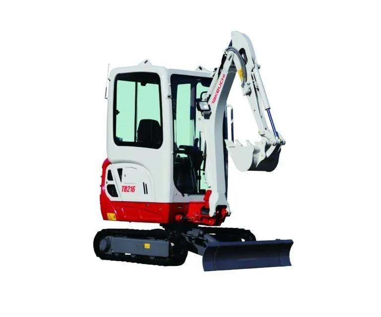 Takeuchi TB216 Mini ekskavatoriai < 7 t