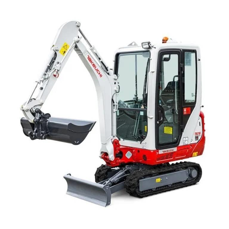 Takeuchi TB216 Mini ekskavatoriai < 7 t