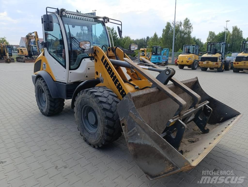 Liebherr L508C Naudoti ratiniai krautuvai