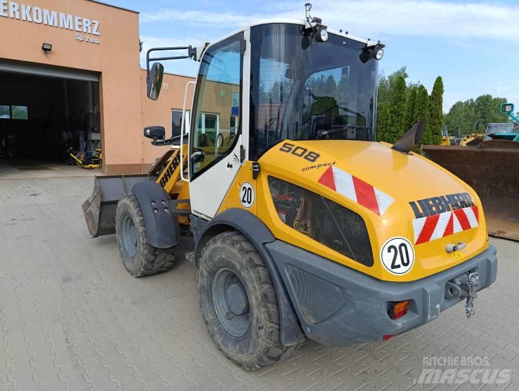 Liebherr L508C Naudoti ratiniai krautuvai
