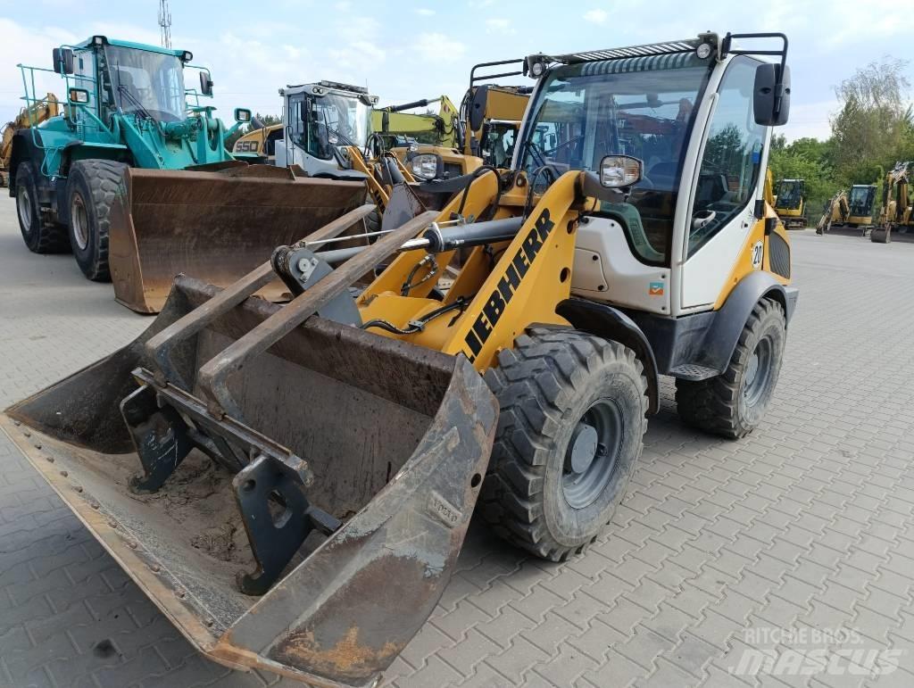 Liebherr L508C Naudoti ratiniai krautuvai