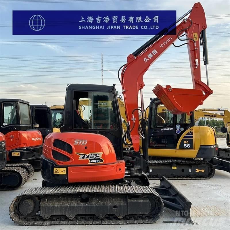 Kubota KX 155 Vikšriniai ekskavatoriai