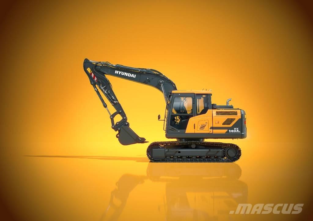 Hyundai HX 140 AL Vikšriniai ekskavatoriai