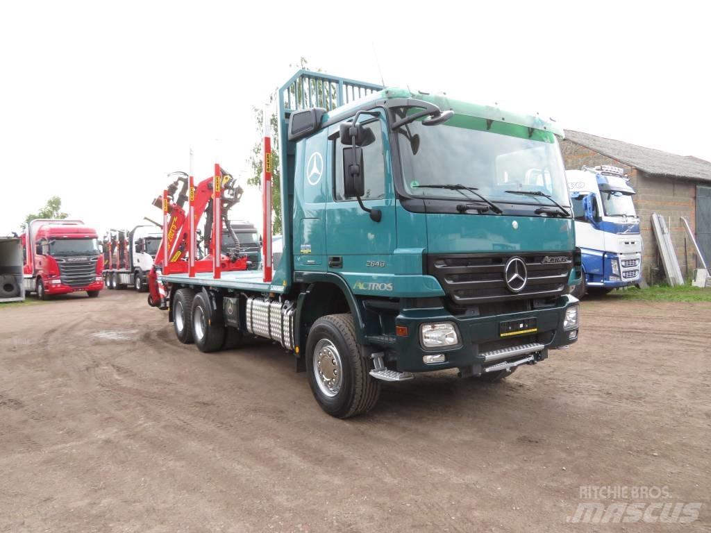 Mercedes-Benz 6X4 Miškovežių vilkikai