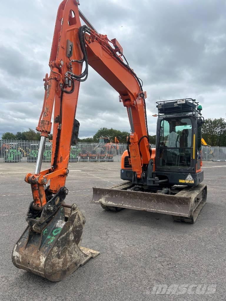 Doosan DX 85 R-3 Vidutinės galios ekskavatoriai 7-12 t
