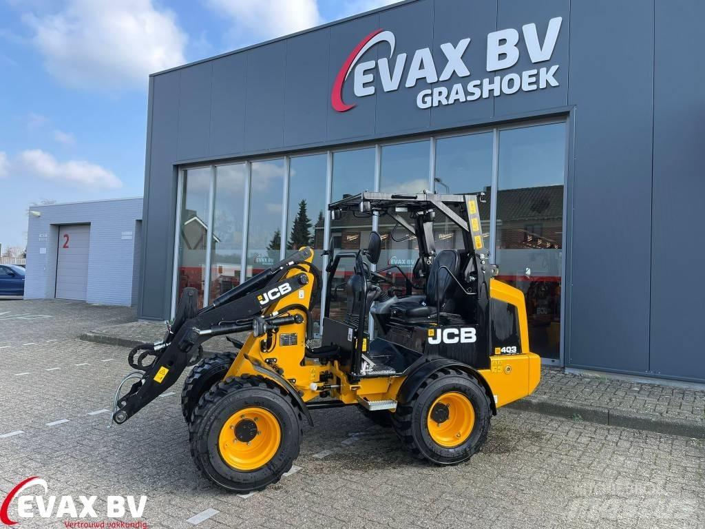 JCB 403 SmartPower Naudoti ratiniai krautuvai