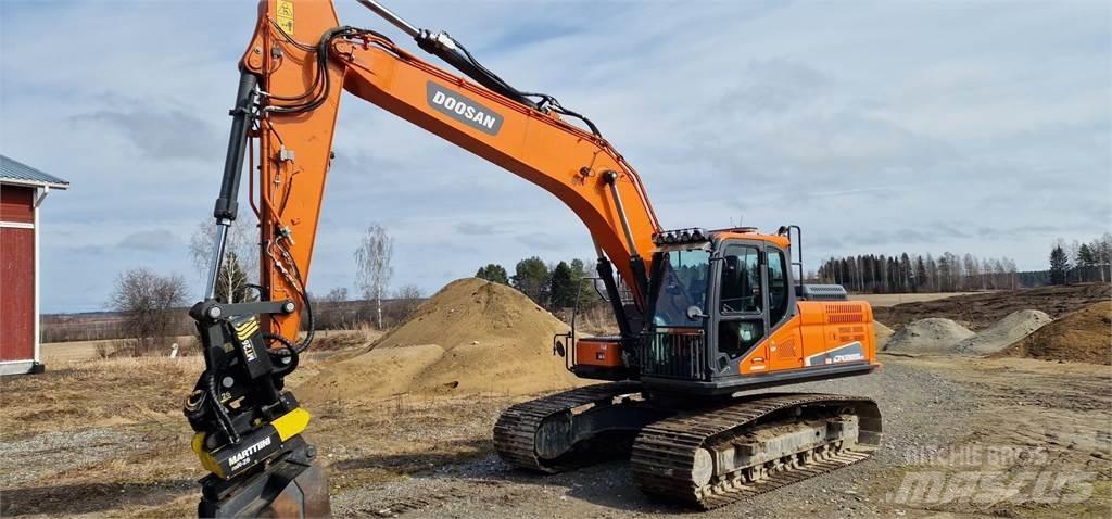 Doosan DX 225 LC-5 Vikšriniai ekskavatoriai