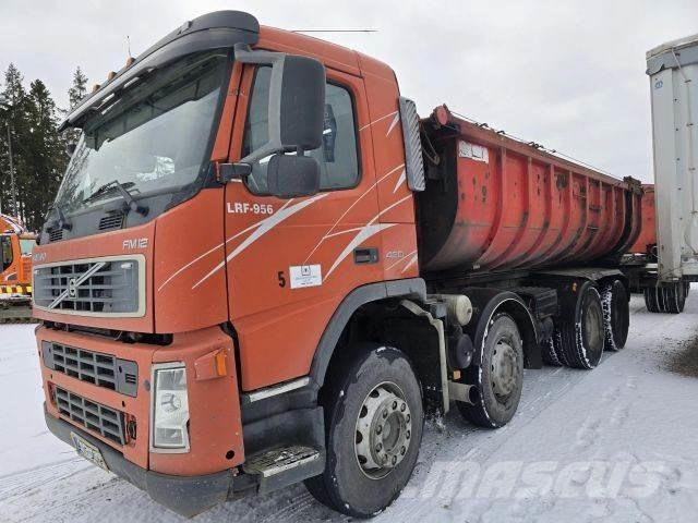 Volvo Fm12 420 8x4 Savivarčių priekabų vilkikai