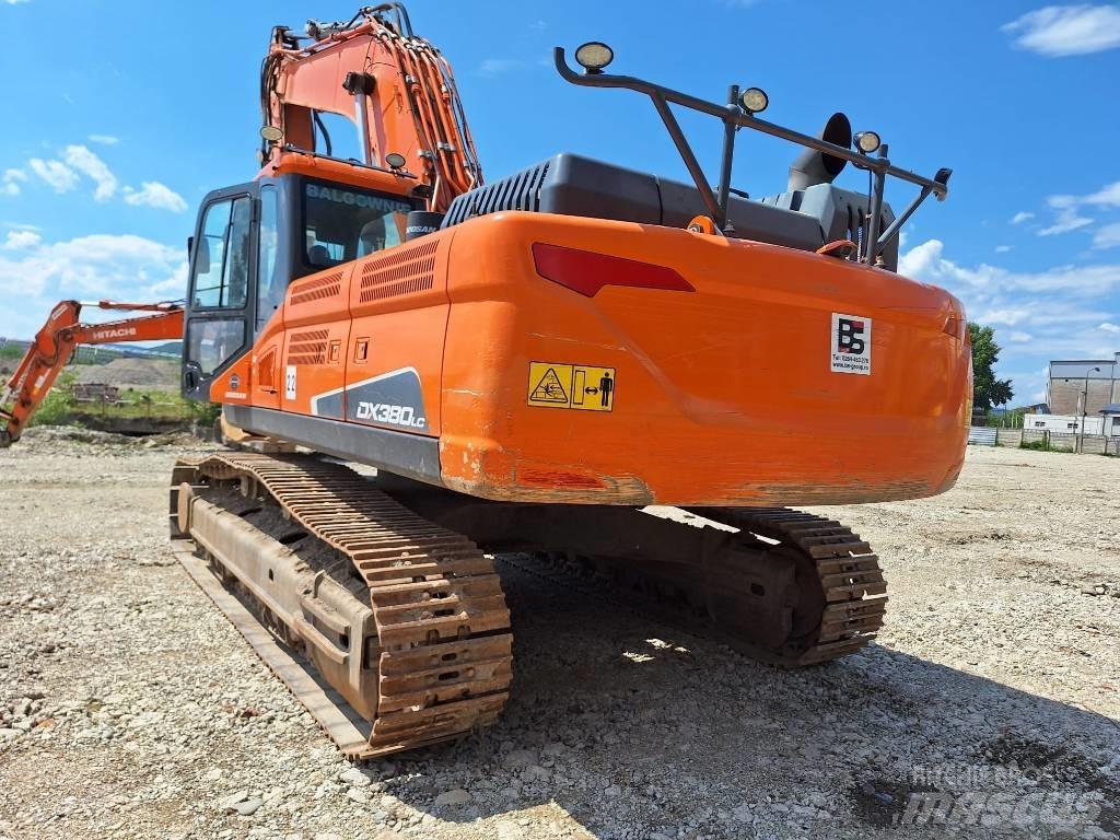 Doosan DX 380 Vikšriniai ekskavatoriai