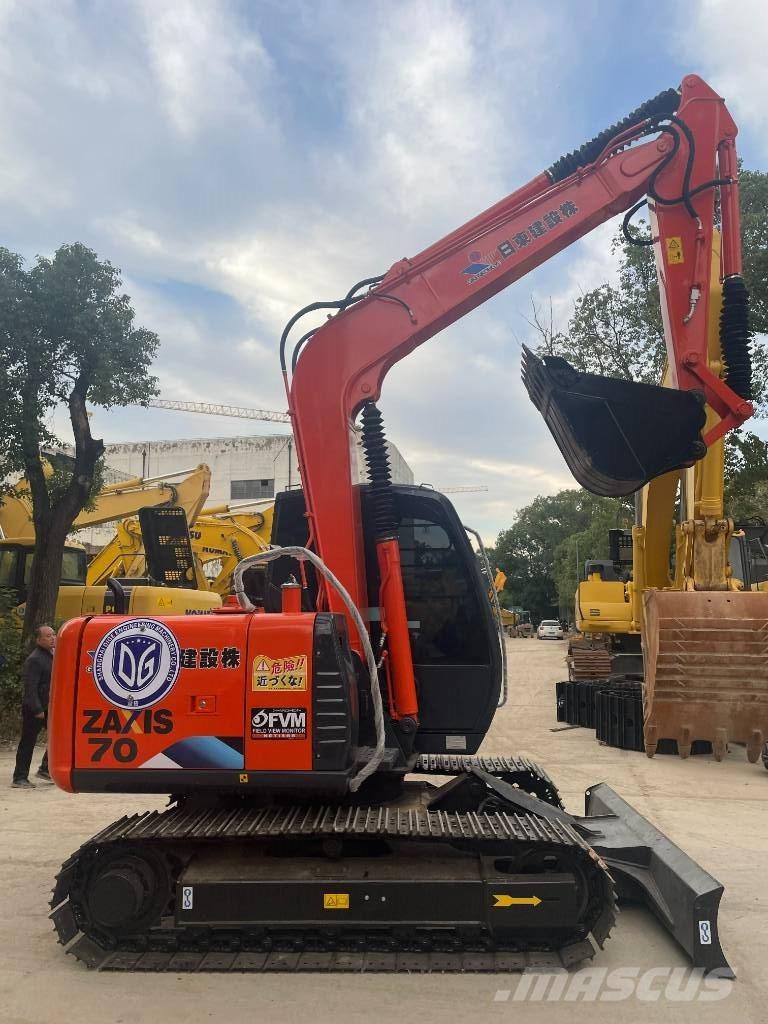 Hitachi ZX 70 Mini ekskavatoriai < 7 t