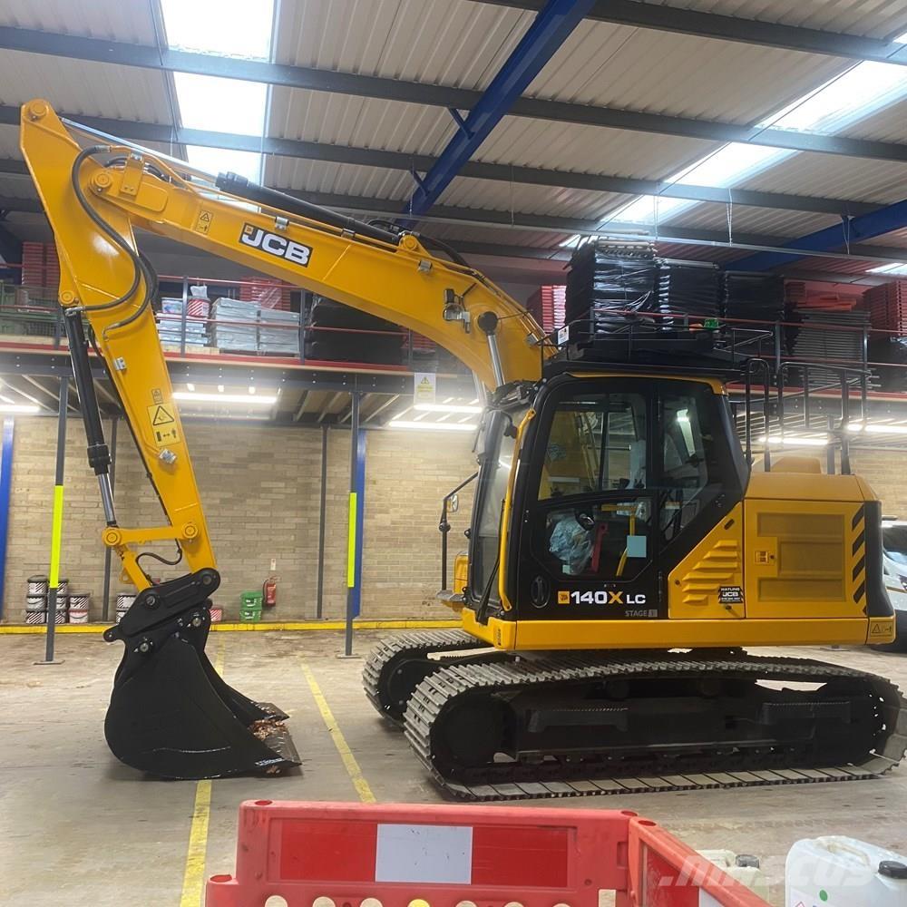 JCB 140X Vikšriniai ekskavatoriai