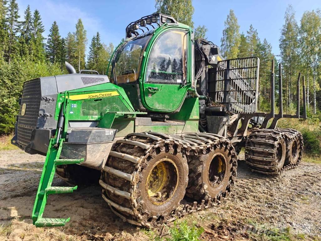 John Deere 1010 G Naudoti miškovežiai (Forvarderiai)