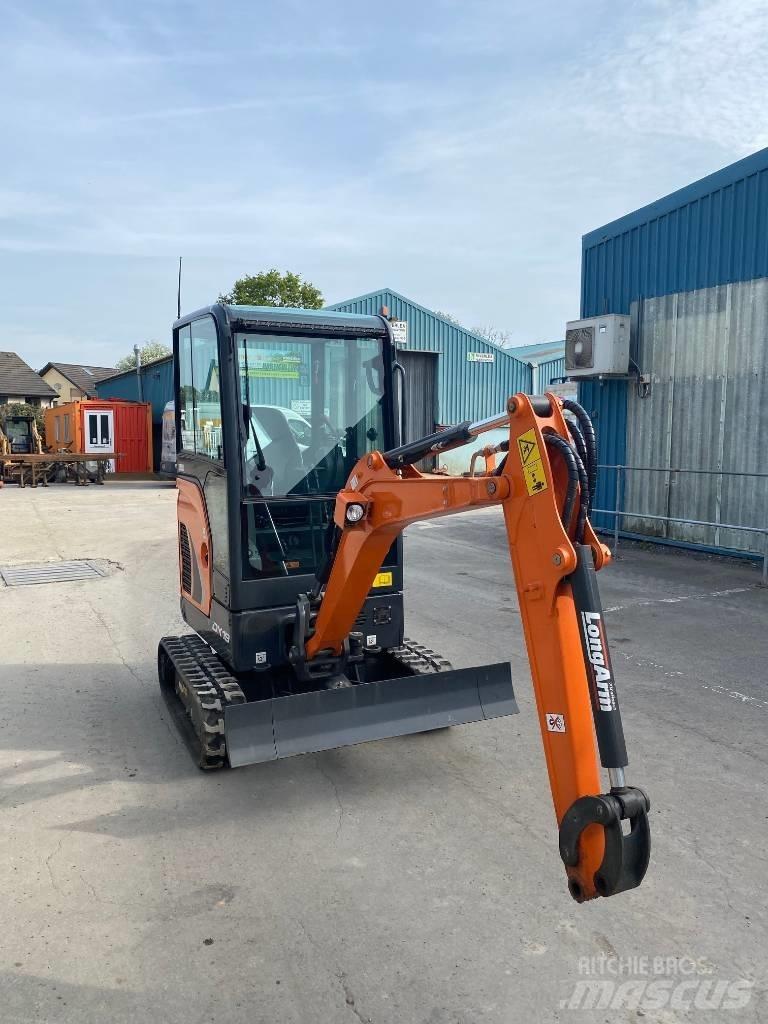 Doosan DX 19 Mini ekskavatoriai < 7 t