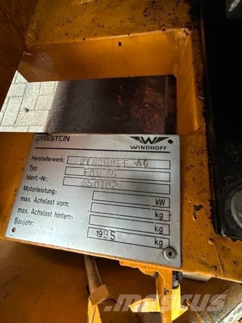 Windhoff FDW 65 Porinių būgnų volai