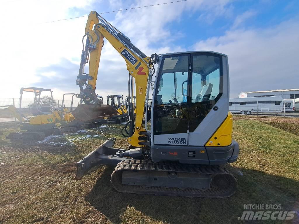 Wacker Neuson ET42 Vikšriniai ekskavatoriai