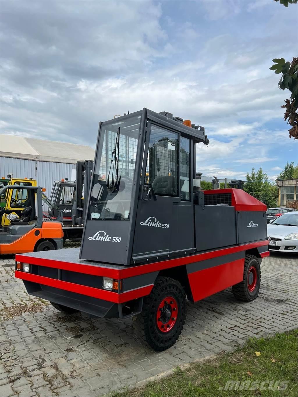 Linde S50D Krautuvai su pakrovimu iš šonų