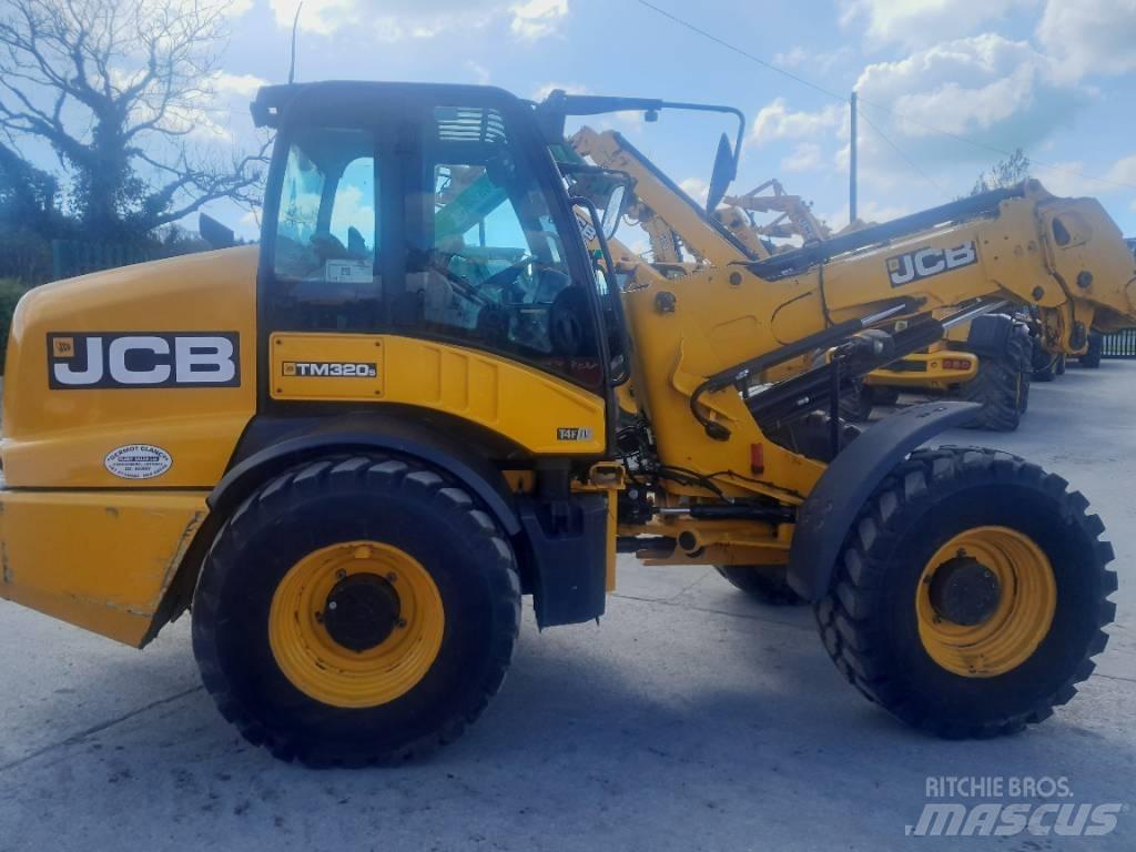 JCB TM 320 S Teleskopiniai krautuvai žemės ūkiui