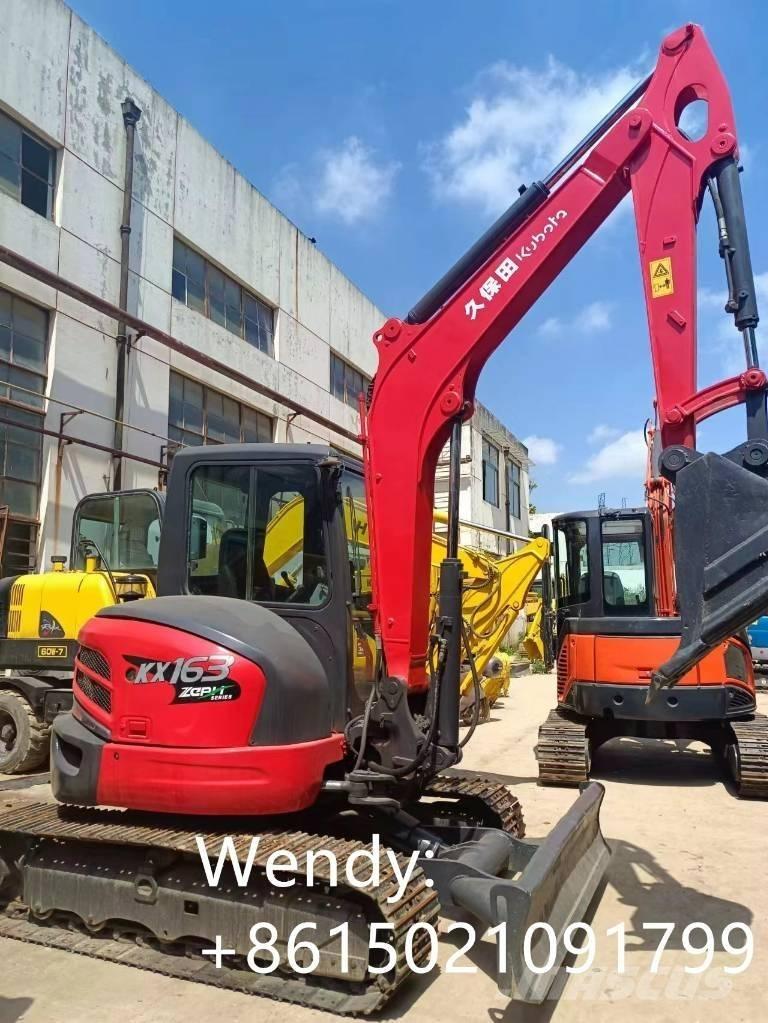 Kubota KX 163-5 Vikšriniai ekskavatoriai