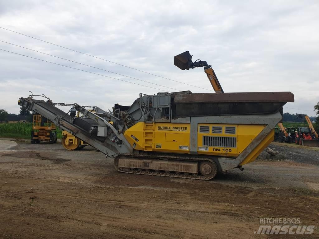 Rubble Master RM 100 Mobilūs smulkintuvai