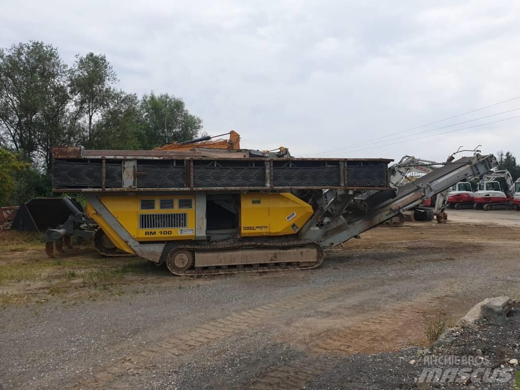 Rubble Master RM 100 Mobilūs smulkintuvai