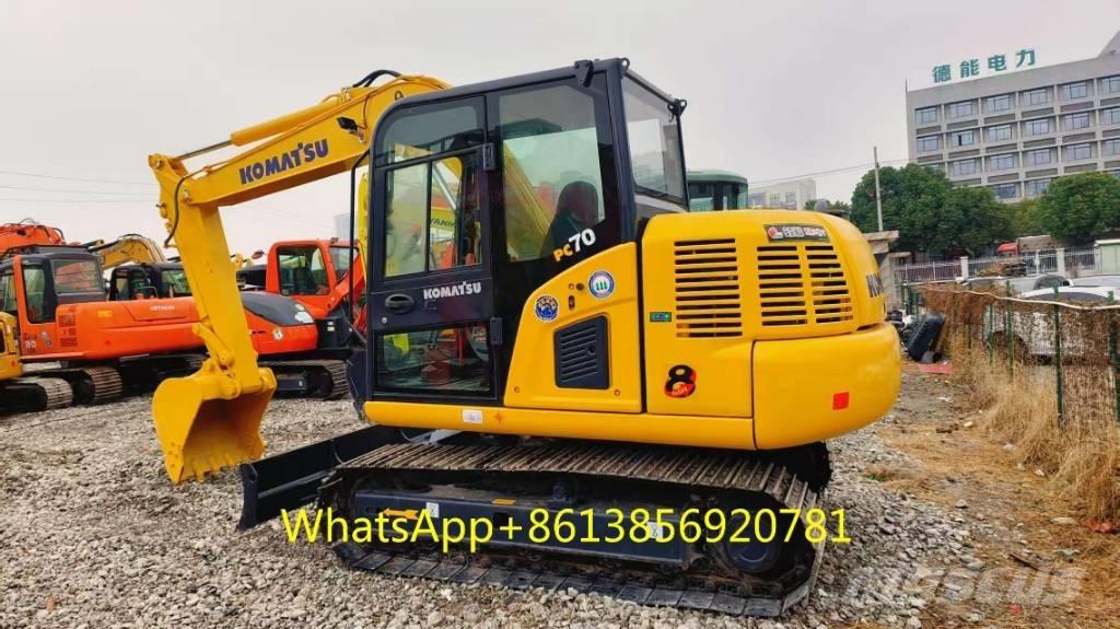 Komatsu PC 70-8 Vikšriniai ekskavatoriai