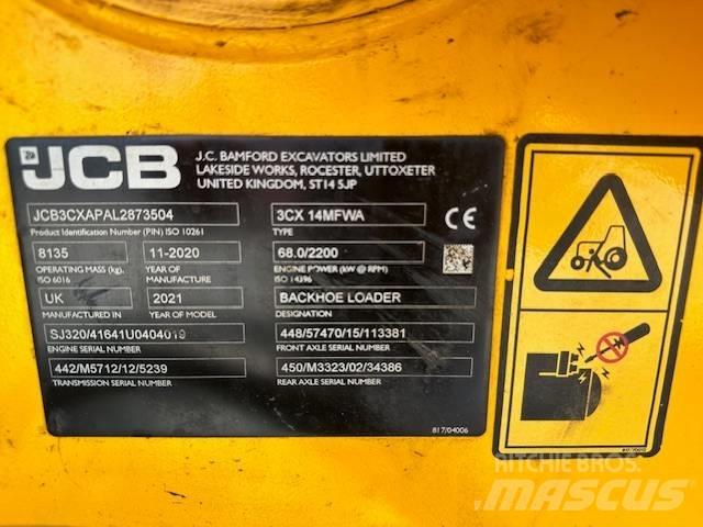 JCB 3 CX 14 Ekskavatoriniai krautuvai