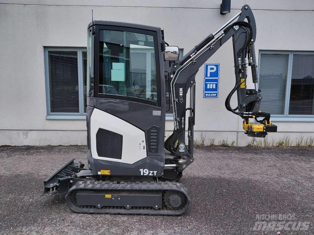 ECM 19ZT + Engcon EC02 Mini ekskavatoriai < 7 t