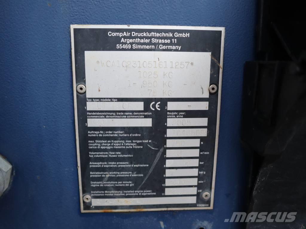 Compair DLT 0406 Kompresoriai