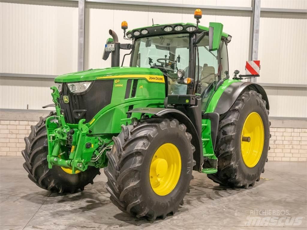 John Deere 6R215 Traktoriai