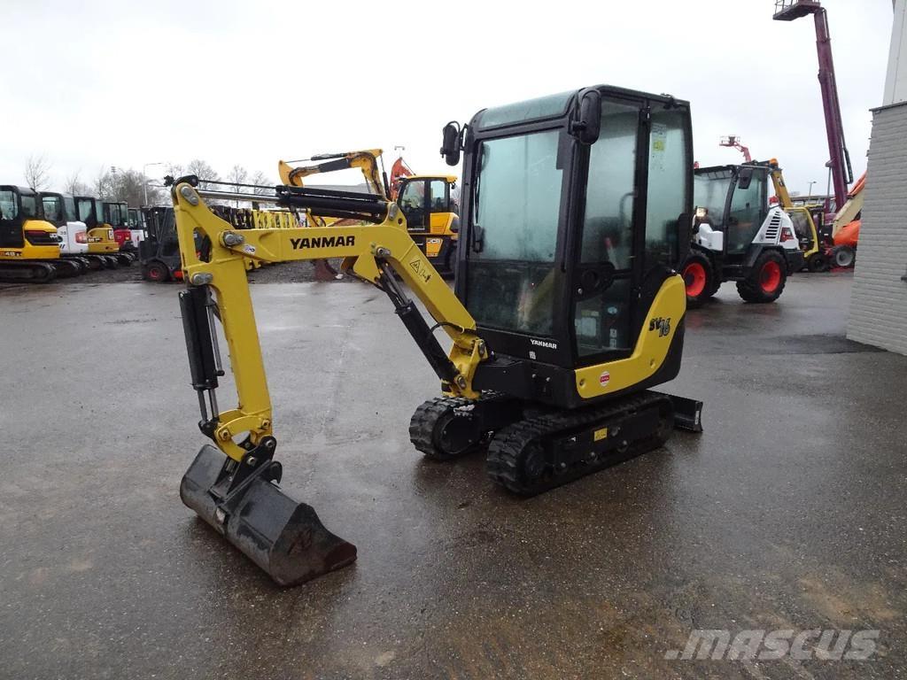 Yanmar SV16 Mini ekskavatoriai < 7 t