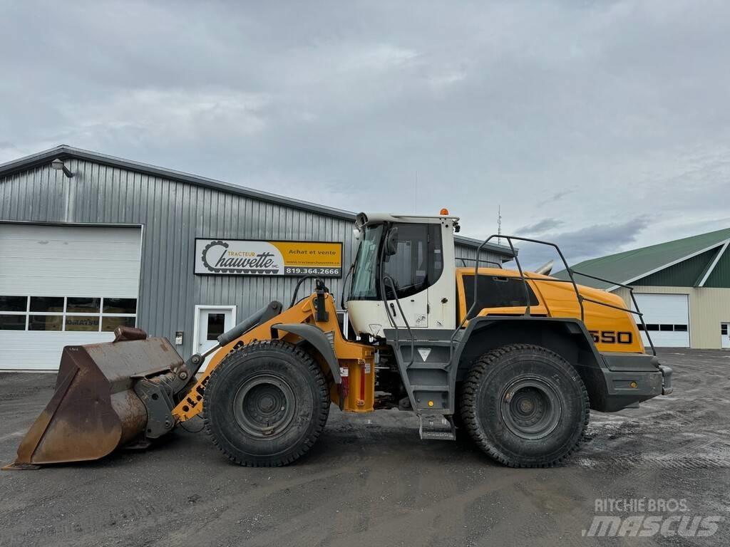 Liebherr L 550 Naudoti ratiniai krautuvai